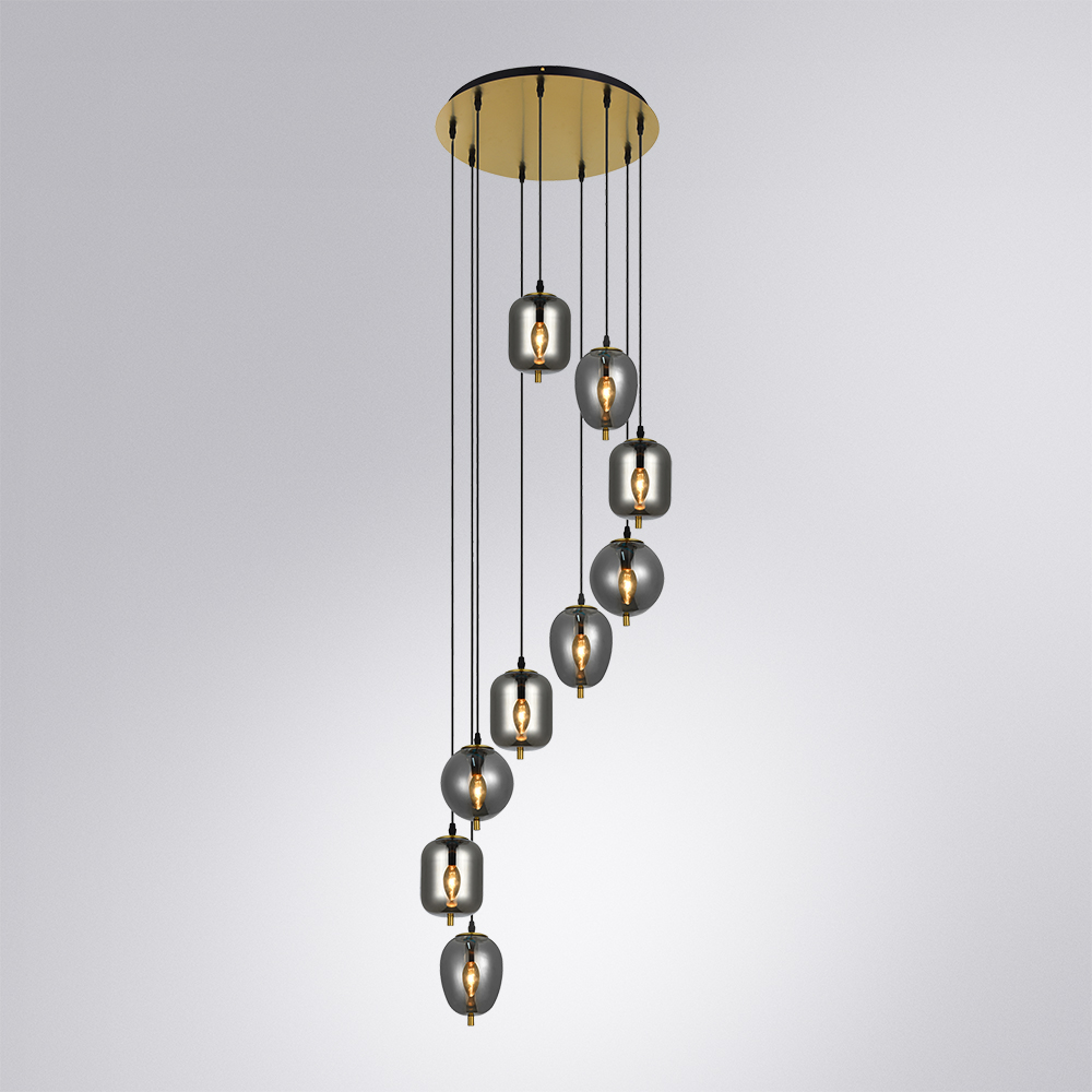 каскадная люстра arte lamp freddie a2231sp-9pb