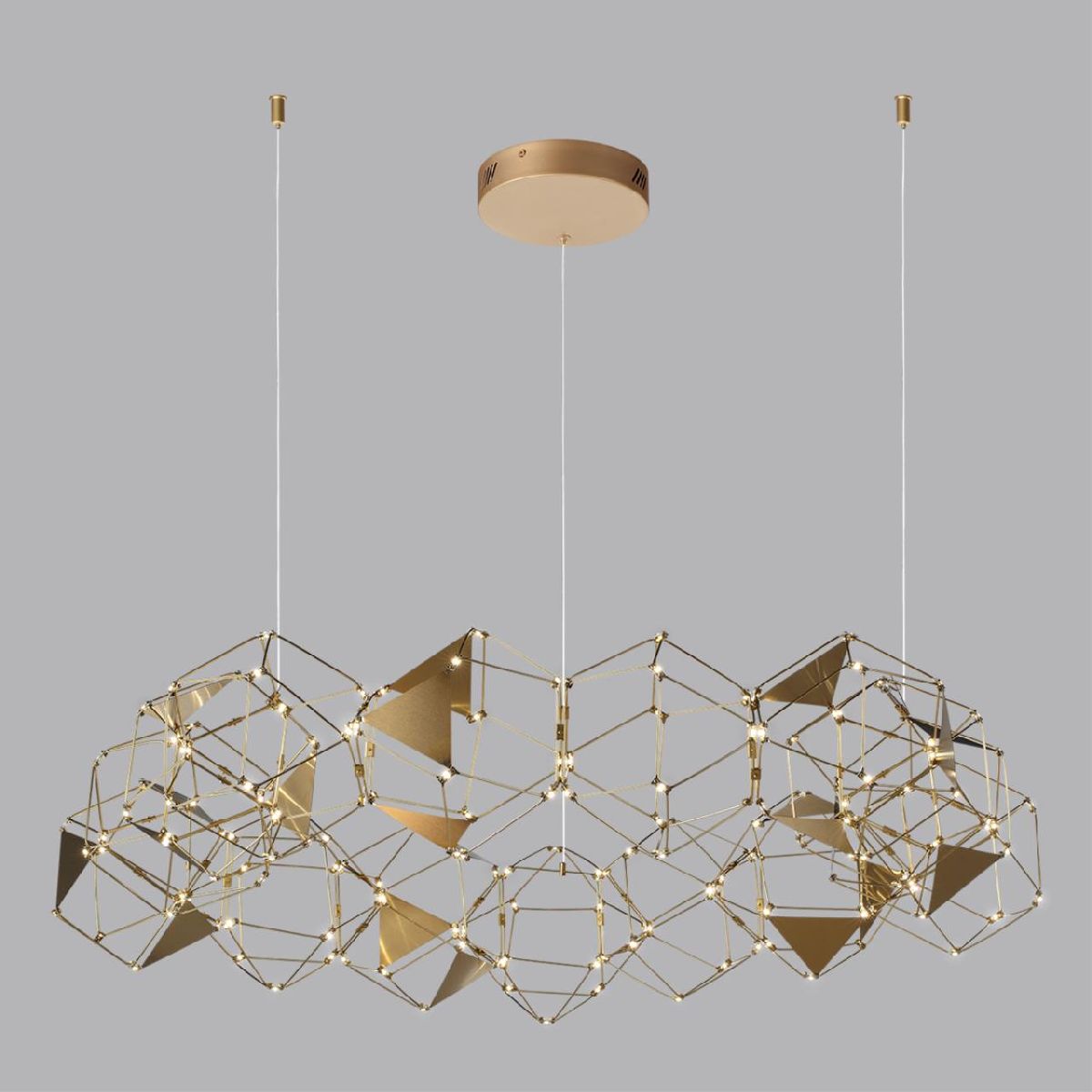 подвесная люстра odeon light trellis 5086/68l