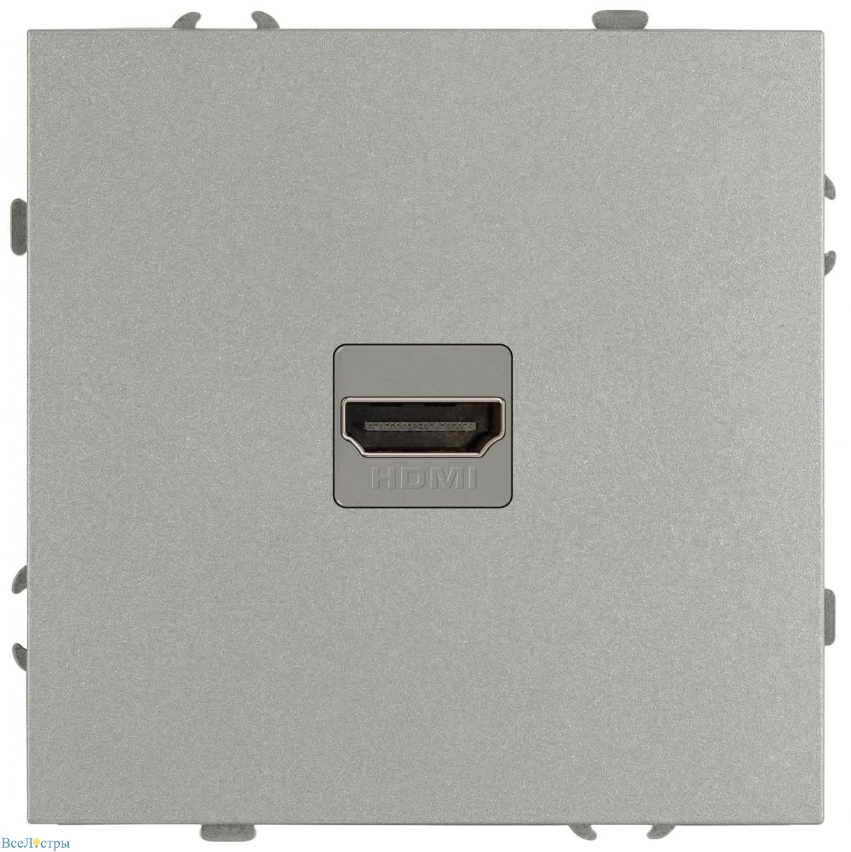 розетка эра galaxy 15-3114-03 hdmi ip20 алюминий б0070796
