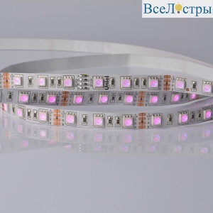 Светодиодная лента Uniel ULS-5050-60LED/m-10mm-IP20-DC24V-14,4W/m-5M-RGB катушка в герметичной упаковке