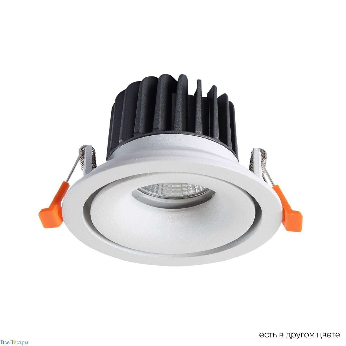 встраиваемый светильник crystal lux clt 005c98 wh