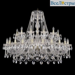 Подвесная люстра Bohemia Ivele 1411/24+12/460 G