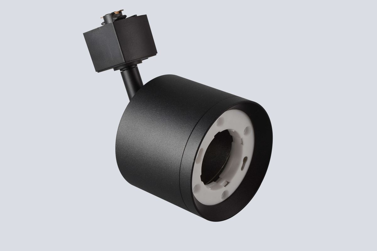 трековый однофазный светильник crystal lux clt 0.31 020 bk