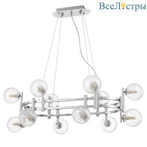 Подвесная люстра Crystal Lux LUXURY SP12L CHROME