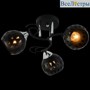 Люстра на штанге Reluce 01314-0.3-03 BK+CR