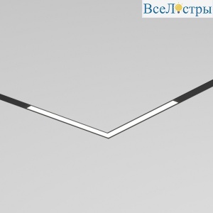 Трековый однофазный светильник Denkirs Simple Linear DK8214-BK