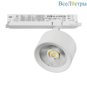 Трековый трехфазный светильник Quattro LED с управлением DALI Lightstar Alta Pro A5546DALI