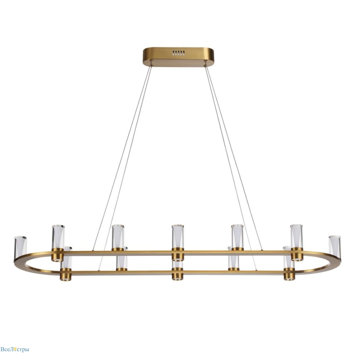 подвесная люстра odeon light hightech defance 7144/65l