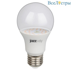 Лампа светодиодная для растений Jazzway Agro E27 9W прозрачная 5008946