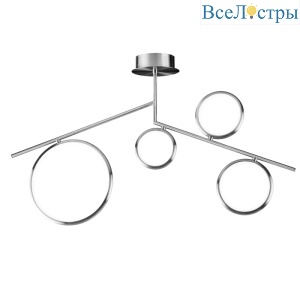 Подвесная светодиодная люстра Mantra Olimpia Cromo 6590