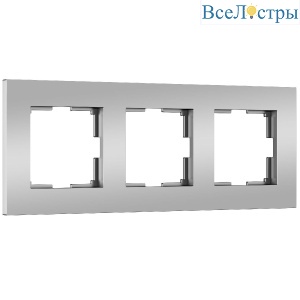Рамка на 3 поста Werkel Slab 4690389193460 W0032965 a062815