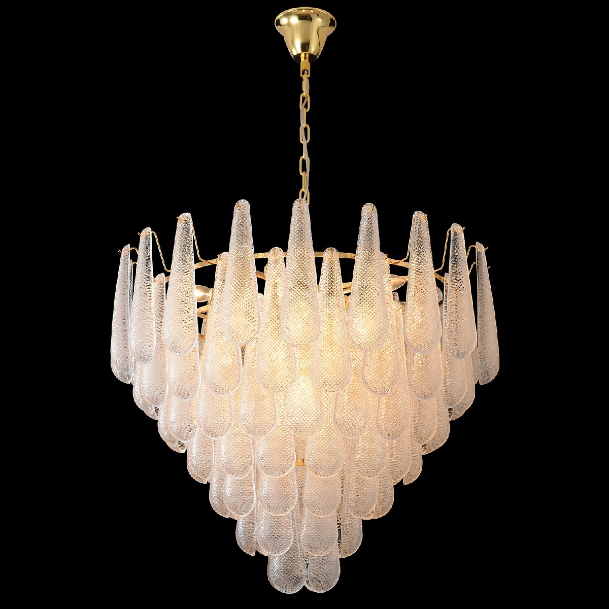 подвесная люстра crystal lux fontain sp18 gold