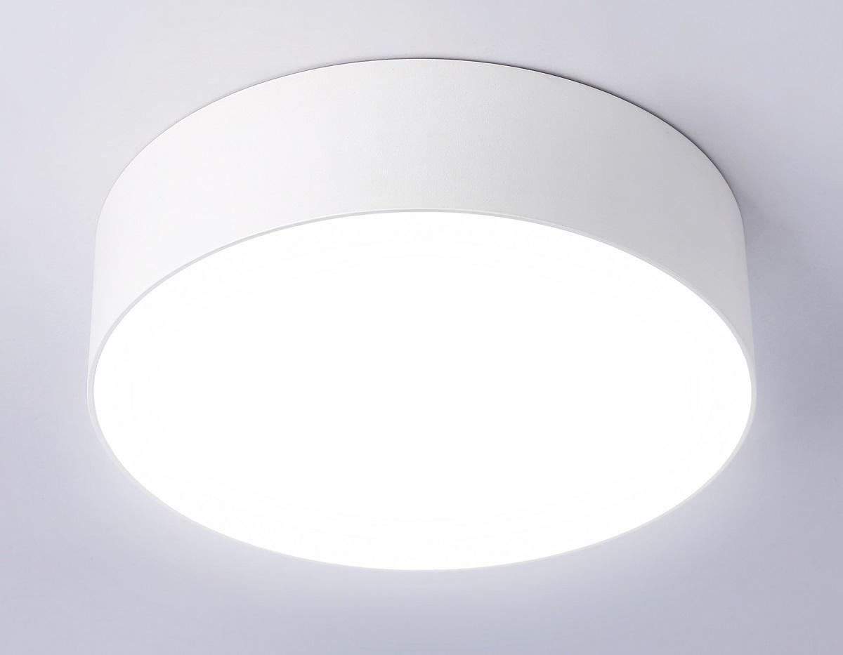 потолочный светодиодный светильник ambrella light orbital air alum fv5516