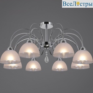 Люстра на штанге ILLUMICO ILLUMICO IL0495-8CSQ-25CH ELITE