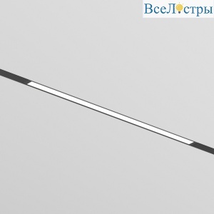 Трековый однофазный светильник Denkirs Simple Linear DK8205-BK