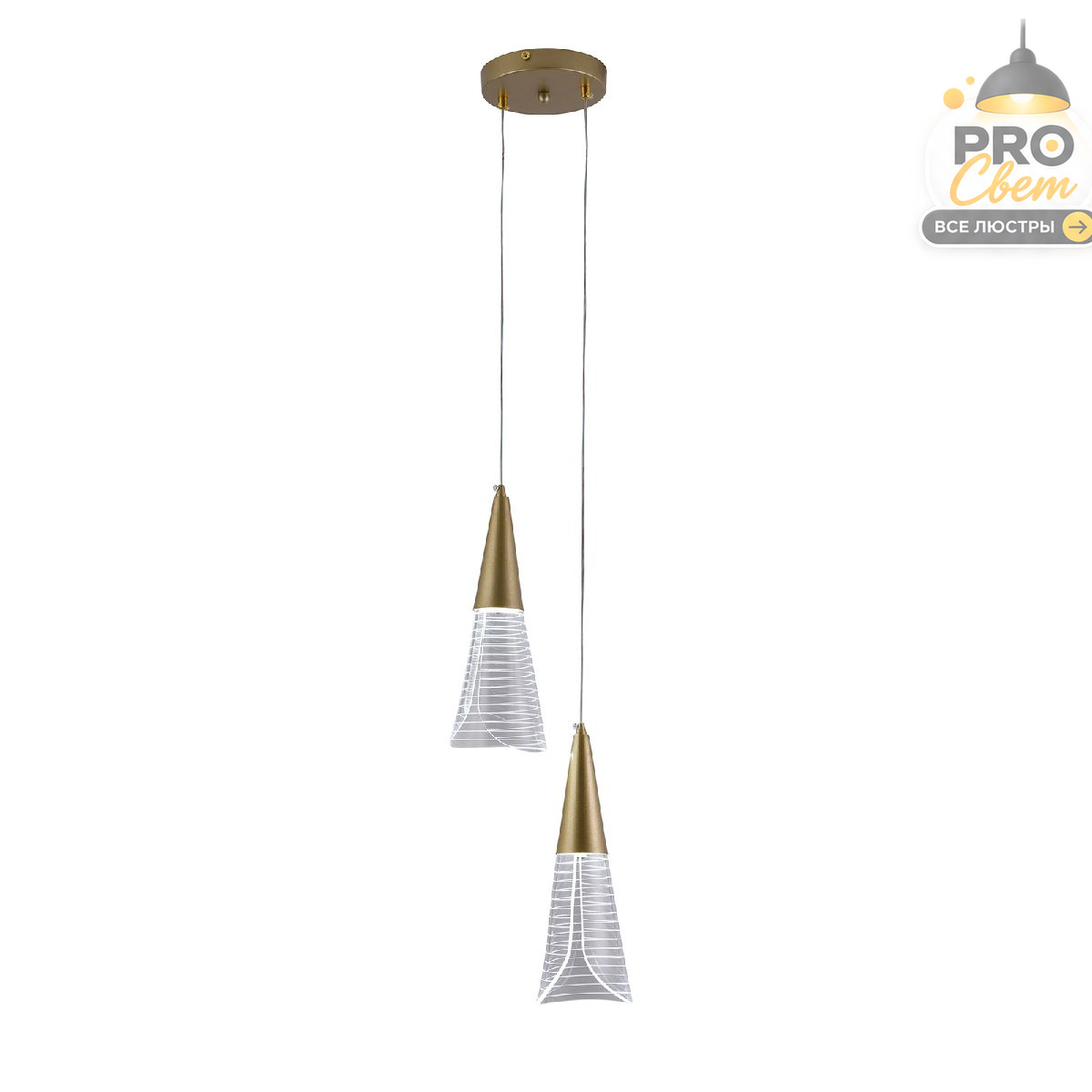подвесной светильник natali kovaltseva triangle led lamps 81117/2c