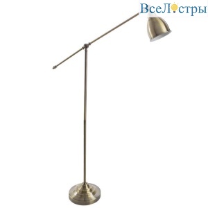 Торшер Arte Lamp Braccio 43 A2054PN-1AB