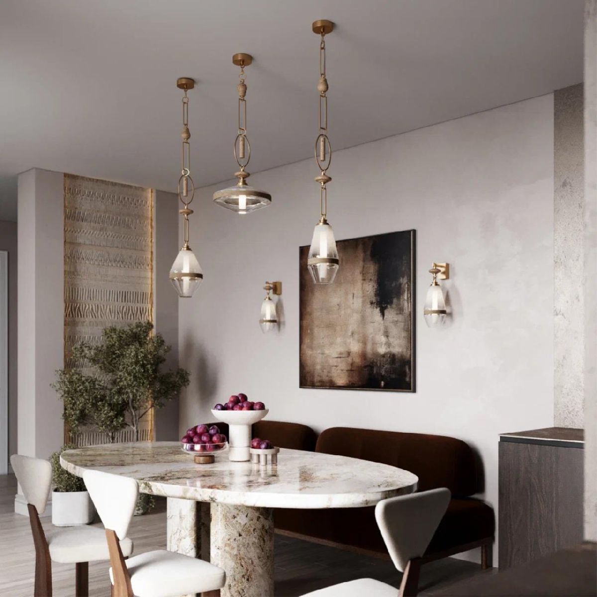 подвесной светильник odeon light pendant krema 5441/1