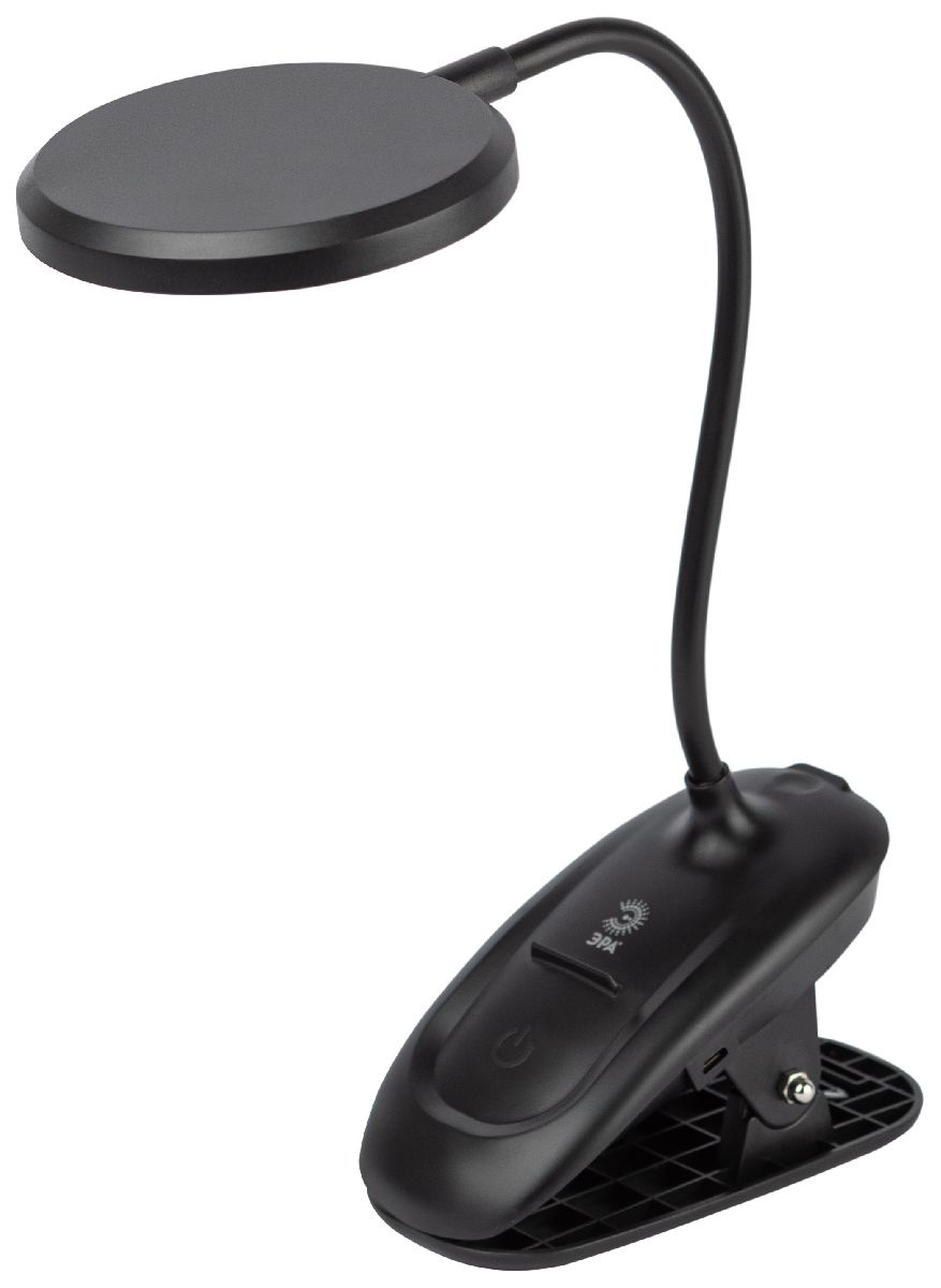 настольная лампа эра nled-513-6w-bk б0057210