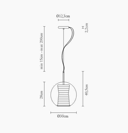подвесной светильник beluga royal led d30 gold