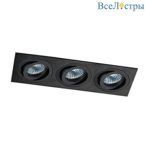 Встраиваемый светильник Italline SAG303-4 black/black