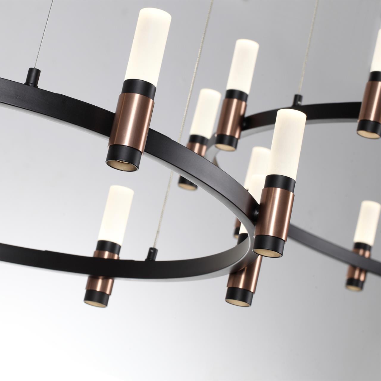 подвесная люстра odeon light candel 5009/98la
