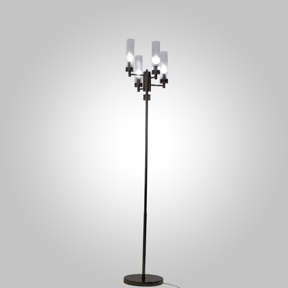 торшер am group indigo pt4 pearl black