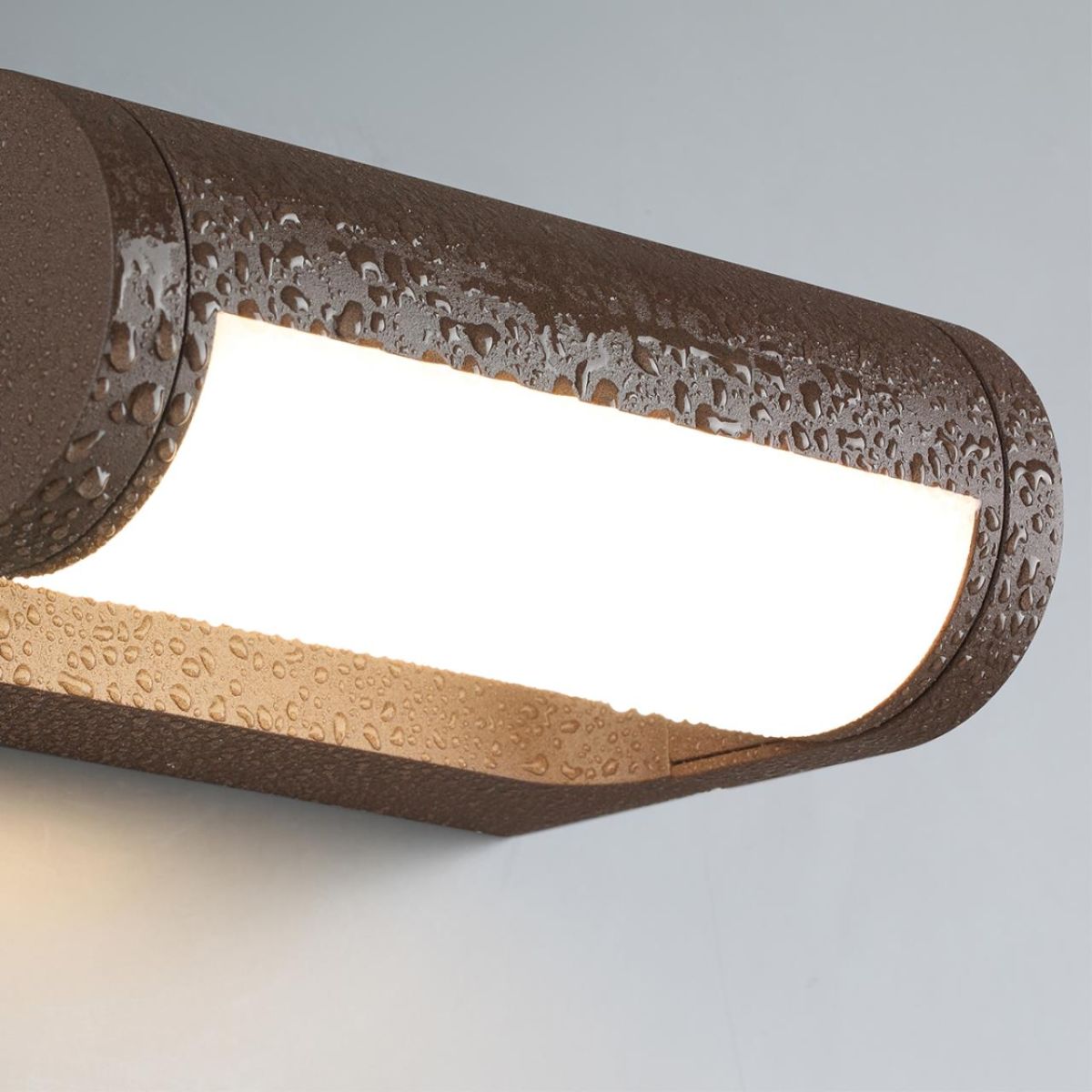 уличный настенный светильник odeon light nature twinset 7118/12wl