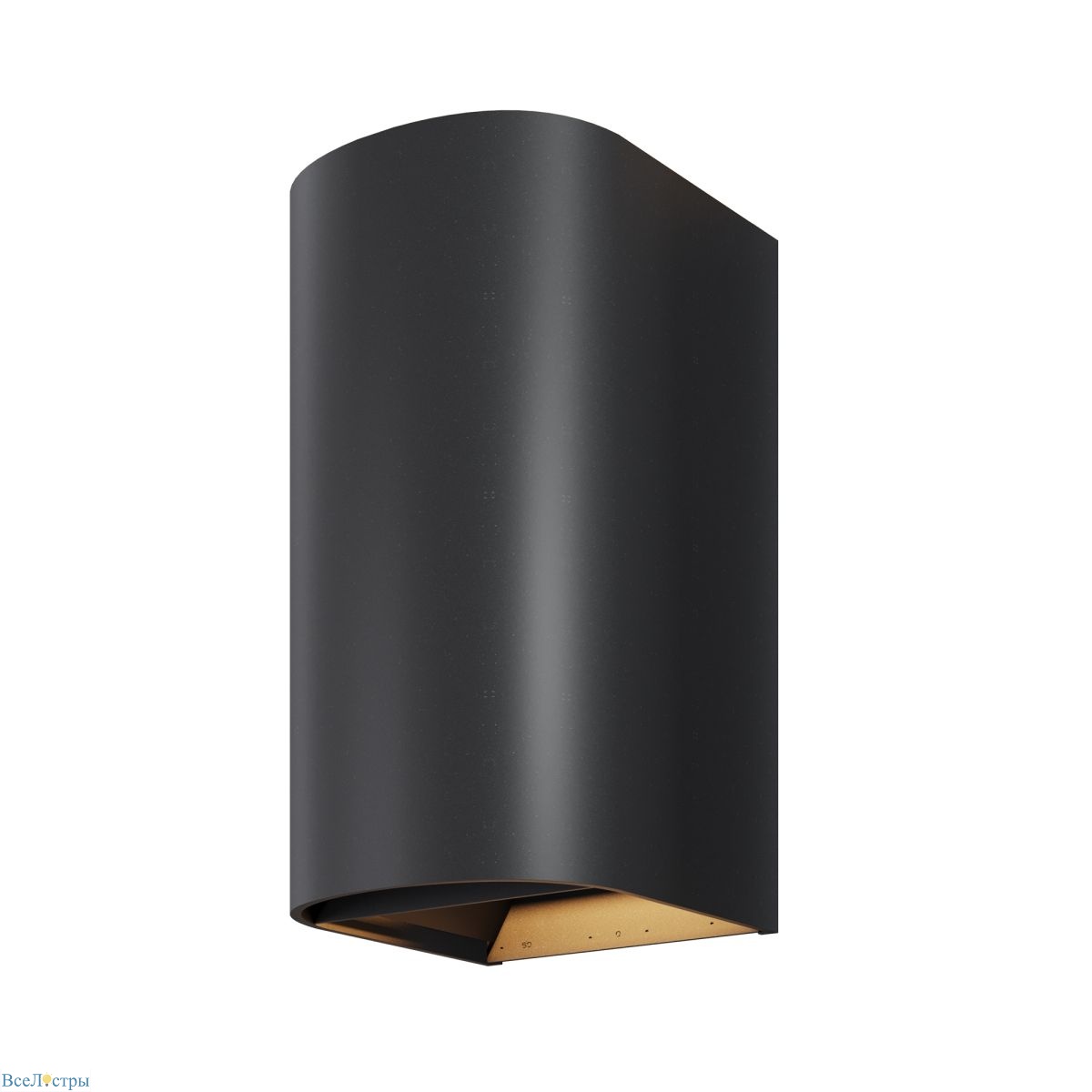 уличный настенный светильник maytoni drape o526wl-l20b3k