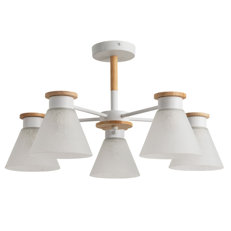 люстра на штанге arte lamp tyler a1031pl-5wh