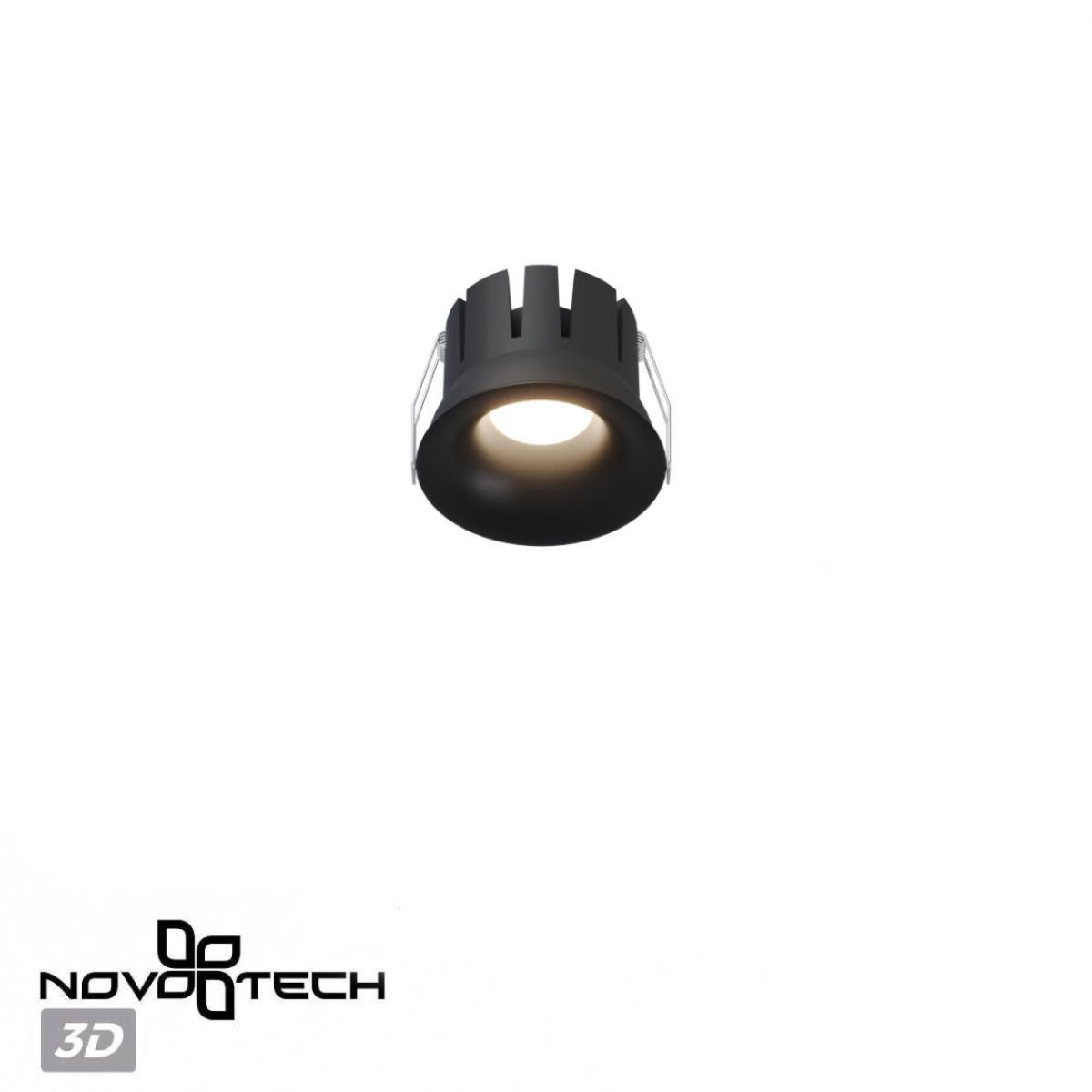 встраиваемый светильник с переключателем цв. температуры novotech wir eclat 359887
