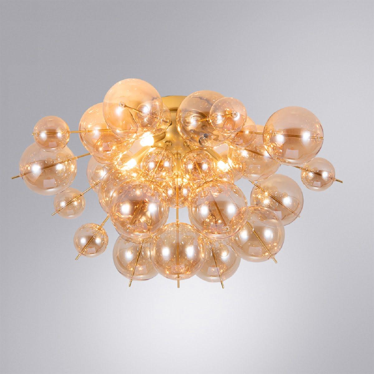 потолочная люстра arte lamp molecule a8313pl-5go