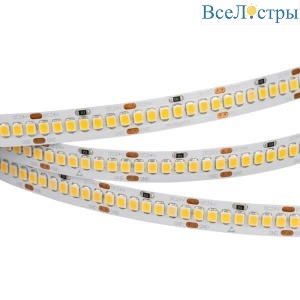 Светодиодная лента Arlight 11W/m 252LED/m 2835SMD теплый белый 5M 028619(2)