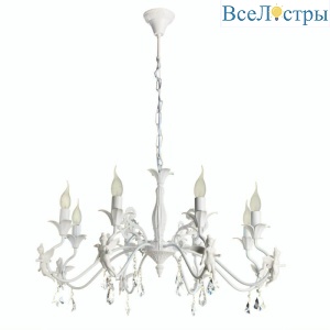 Подвесная люстра Arte Lamp Angelina A5349LM-8WH