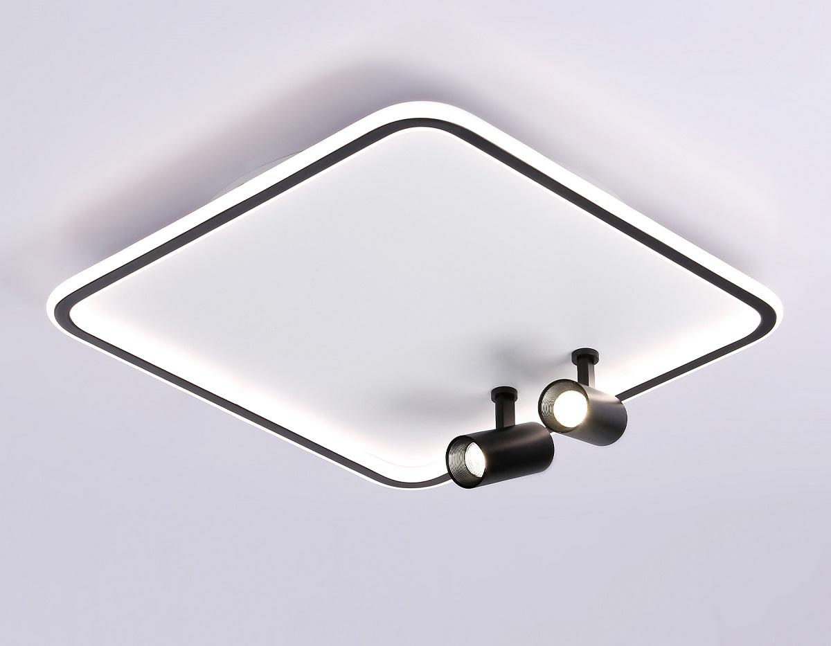 потолочный светодиодный светильник ambrella light comfort linetech fl5115
