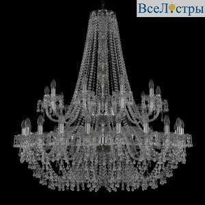 Подвесная люстра Bohemia Ivele 1410/20+10/400/2d Ni V0300