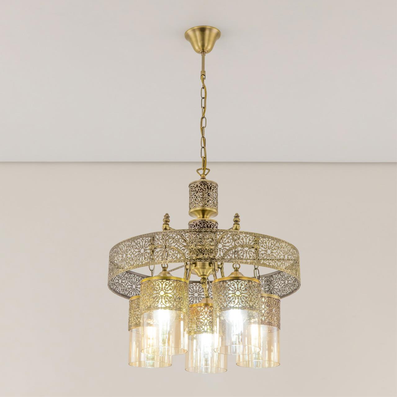 подвесная люстра citilux эмир cl467153