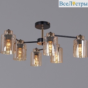 Люстра на штанге Reluce 01606-0.3-06 BK+FGD