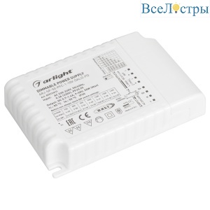 Блок питания Arlight ARJ-SP-50-PFC-1-10V-DALI2-PD (50W, 700-1400mA) 025124(1)
