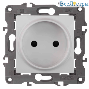 Розетка ЭРА Elegance 2P 16A 250V 14-2105-01 Б0034284