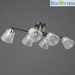 Потолочная люстра Illumico IL0845-6CSQ-25BKAB ELITE