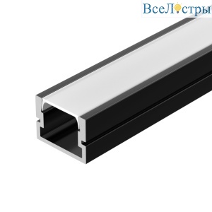 Алюминиевый профиль Arlight PDS-SM-2000 Anod Black 035027