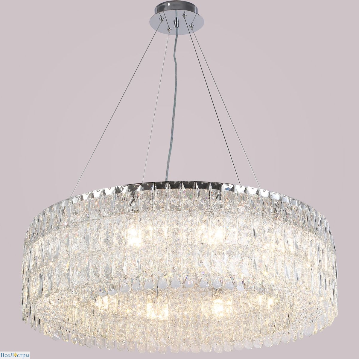 подвесная люстра illumico il5063-800pzf-25 ch elite