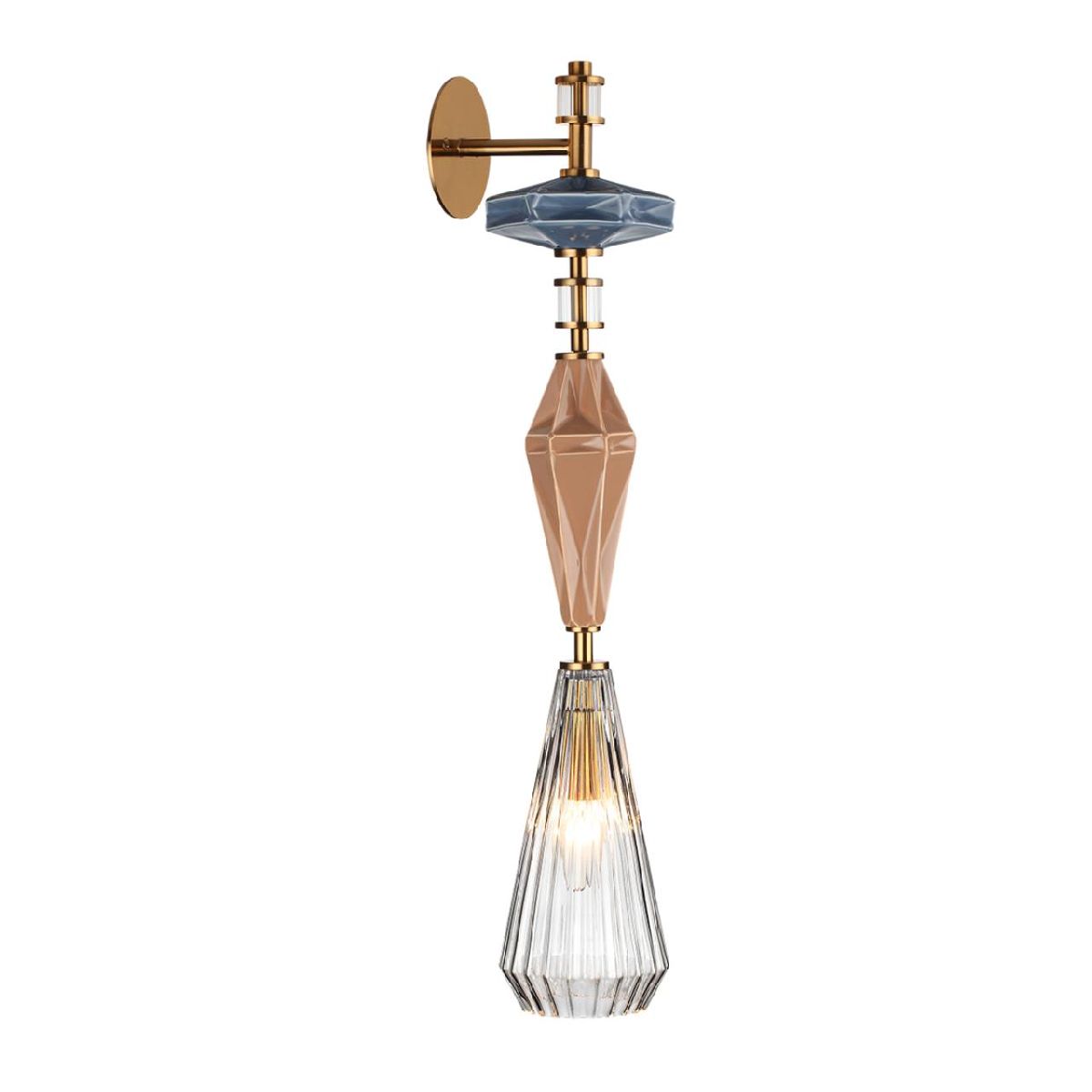 бра odeon light terra modern 5414/1wb