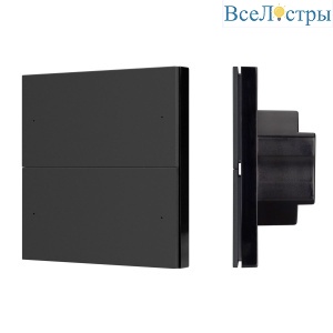 Кнопочная панель Arlight SMART DALI-301-22-4K-D2-IN Black (BUS, Frameless) (IARL, IP20 Пластик) 060976
