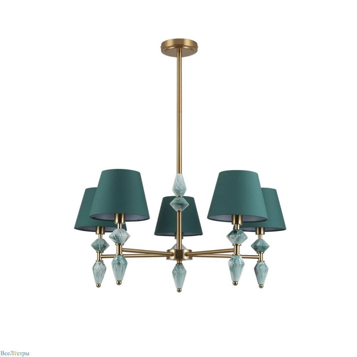 люстра на штанге lumion classi vermont 8275/5