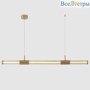 Подвесной светильник Crystal Lux LINEUP SP24W LED BRASS
