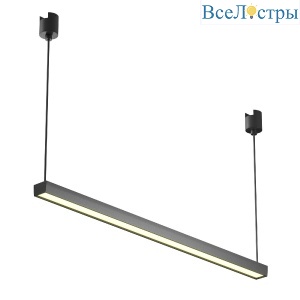 Трековый подвесной магнитный светильник Maytoni Basis TR170-1-26W3K-B
