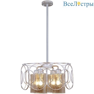 Подвесная люстра Reluce 03883-0.4-04 WH+GD