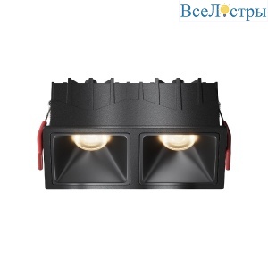 Встраиваемый светильник Maytoni Alfa Led Downlight DL043-02-10W3K-SQ-B-1